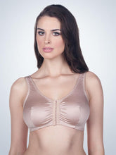 Load image into Gallery viewer, 151 Zig-Zag Weave Front-Closure Leisure Bra Nude Blush