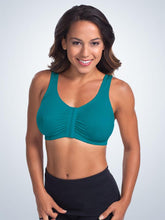Load image into Gallery viewer, 151 Zig-Zag Weave Front-Closure Leisure Bra Capri Breeze