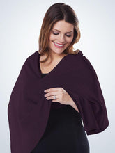 Load image into Gallery viewer, Nursing Cover Blackberry Wine