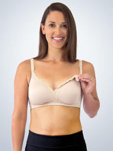 Load image into Gallery viewer, Silky Lace Nursing Bra  (Style 4006) Nude