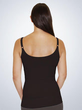Load image into Gallery viewer, Postpartum Nursing Shapewear Cami with Tummy Control (4014) Black (Back)