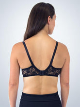 Load image into Gallery viewer, Underwire Allover Lace Nursing T-shirt Bra With Padded Fold Over Nursing Cups (4018)