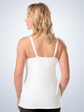 Load image into Gallery viewer, 4025 Nursing Cami White (Back)