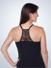 Load image into Gallery viewer, 4049 Modern Square Neck Nursing Cami Black (Back)