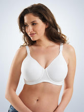 Load image into Gallery viewer, 410 Molded Seamless Underwire Nursing Bra White