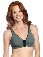 Load image into Gallery viewer, Wirefree Front-Closure (Striped) Sleep Leisure Bra (443)