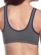 Load image into Gallery viewer, Wirefree Front-Closure (Striped) Sleep Leisure Bra (443)