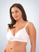 Load image into Gallery viewer, 454 Molded Seamless Wirefree Nursing Bra White