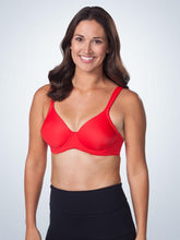 Load image into Gallery viewer, 5028 Molded Padded Seamless Underwire Full Figure Bra Lipstick Red