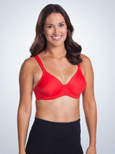 Load image into Gallery viewer, 5042 Molded Padded Seamless Underwire Full Figure Bra Lipstick Red