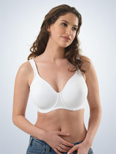 Load image into Gallery viewer, 5042 Molded Padded Seamless Wire Free Full Figure Bra White