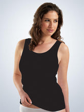 Load image into Gallery viewer, Sport Tank with Wirefree Shelf Full Figure Bra  (5100) Black