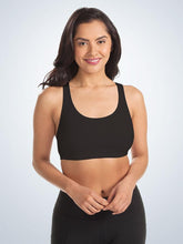 Load image into Gallery viewer, 514 Wirefree Sport Full-Figure Bra Black
