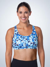 Load image into Gallery viewer, 514 Wirefree Sport Full-Figure Bra Techno Print