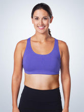 Load image into Gallery viewer, 514 Wirefree Sport Full-Figure Bra Purple Opulence