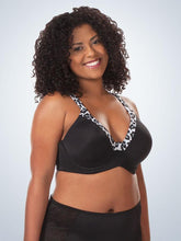 Load image into Gallery viewer, Luxe Body Underwire Full Figured TShirt Bra (5210) Gray Leopard