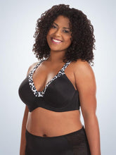 Load image into Gallery viewer, Luxe Body Wirefree TShirt Full Figure Bra (5211) Gray Leopard