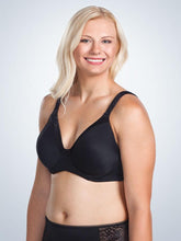 Load image into Gallery viewer, Luxe Body Wirefree TShirt Full Figure Bra (5211) Black