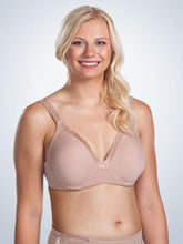Load image into Gallery viewer, Luxe Body Wirefree TShirt Full Figure Bra (5211) Warm Taupe
