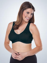 Load image into Gallery viewer, 5420 Front Closure Leisure Bra Black